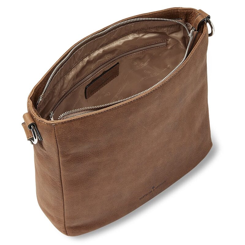 Castelijn & Beerens Carisma Hobo Tas Cognac Castelijn & Beerens 