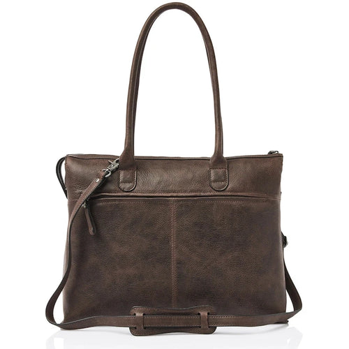 Castelijn & Beerens Carisma Laptop Schoudertas 15.6" + tablet Mocca Castelijn & Beerens 