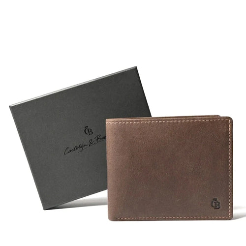 Castelijn & Beerens Giftbox Billfold 11 CC RFID Mocca Castelijn & Beerens 