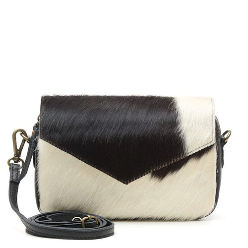 Chabo Rio Romy Crossbody Bag Hair On Black Chabo 
