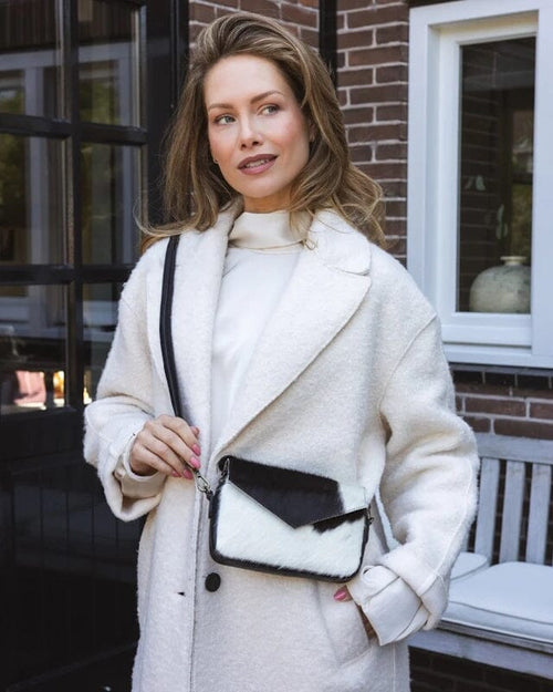 Chabo Rio Romy Crossbody Bag Hair On Black Chabo 