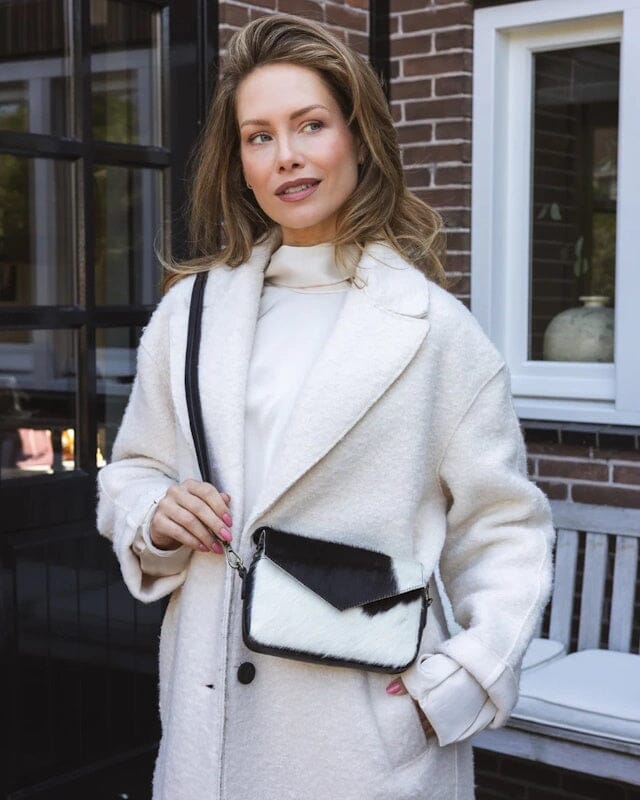 Chabo Rio Romy Crossbody Bag Hair On Black Chabo 