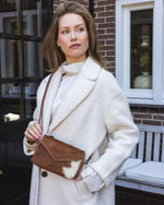 Chabo Rio Romy Crossbody Bag Hair On Camel Chabo 