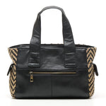 Chabo Romio Jaquard Handbag Black Chabo 