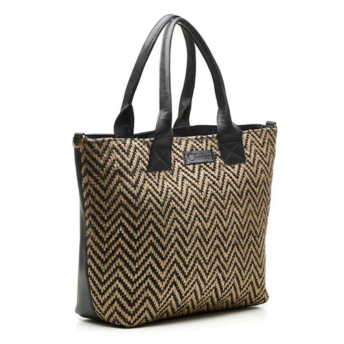 Chabo Romio Jaquard Shopper Black Chabo 
