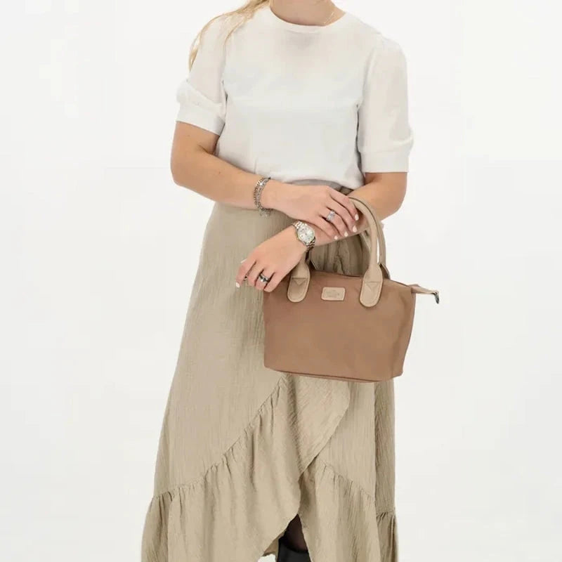 Charm London Buckingham Handtas Mono Light Taupe Charm London 