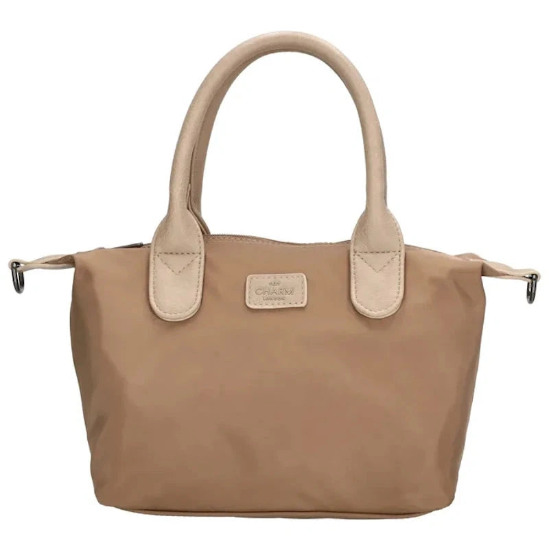 Charm London Buckingham Handtas Mono Light Taupe Charm London 