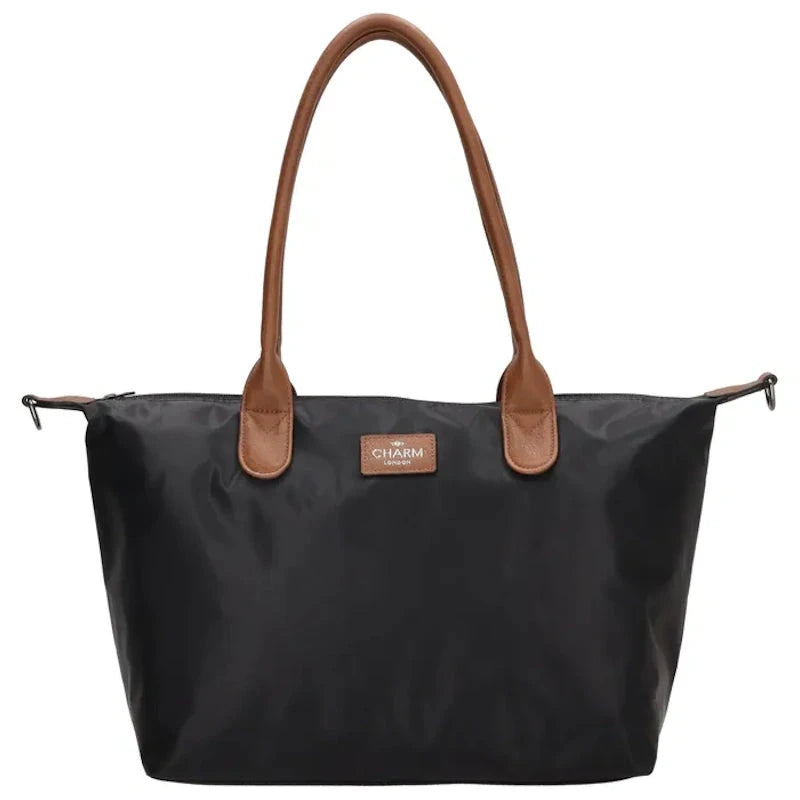 Charm London Buckingham Shopper Black Charm London 
