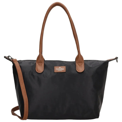 Charm London Buckingham Shopper Black Charm London 
