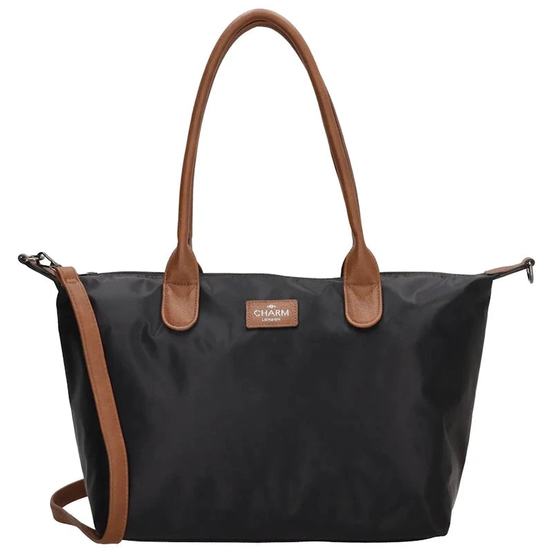 Charm London Buckingham Shopper Black Charm London 