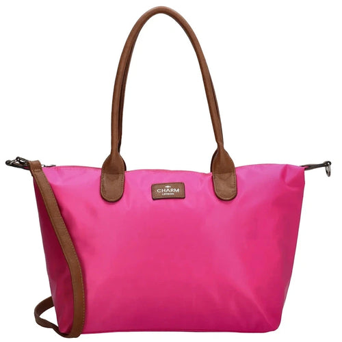 Charm London Buckingham Shopper Fuchsia Charm London 