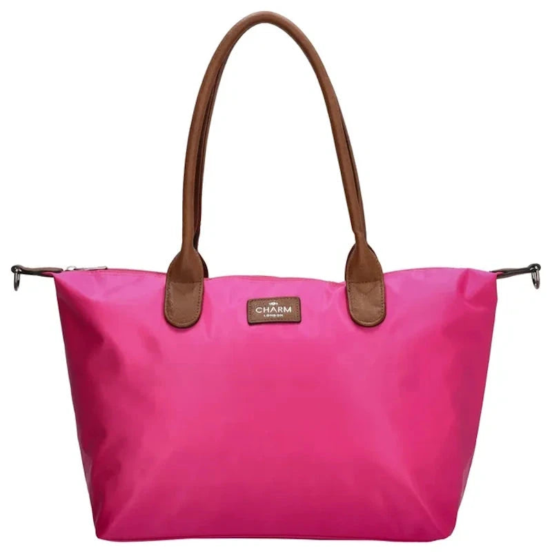 Charm London Buckingham Shopper Fuchsia Charm London 