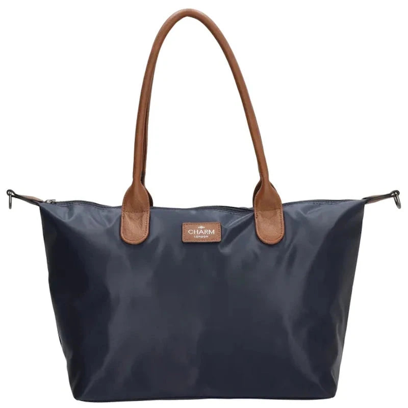 Charm London Buckingham Shopper Navy Charm London 