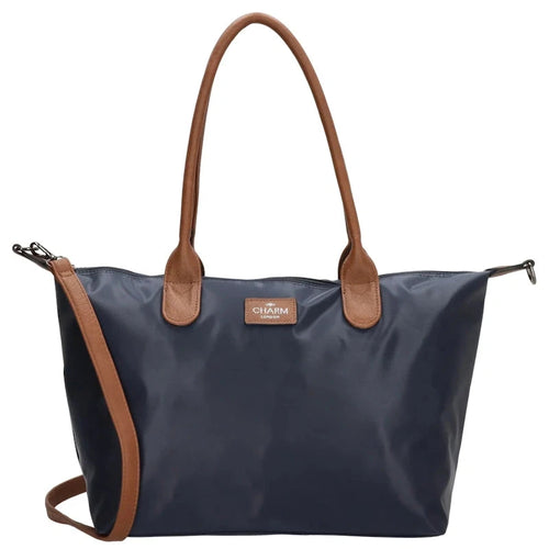 Charm London Buckingham Shopper Navy Charm London 