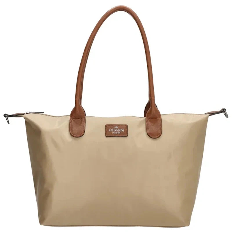 Charm London Buckingham Shopper Sand Charm London 