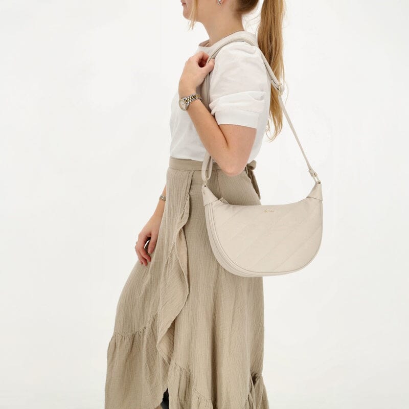 Charm London Via Dante Crossbody Bag Beige Charm London 