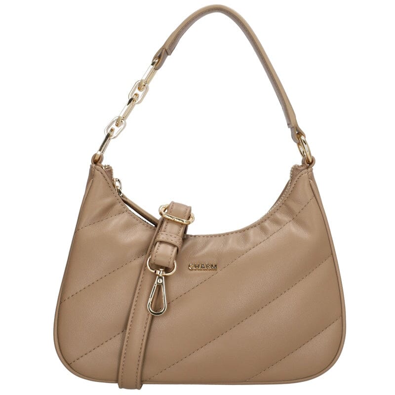 Charm London Via Dante Shoulderbag Taupe Charm London 