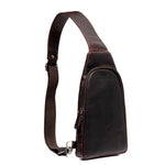 Chesterfield Brand Bowey Sling Bag Brown Chesterfield Brand 