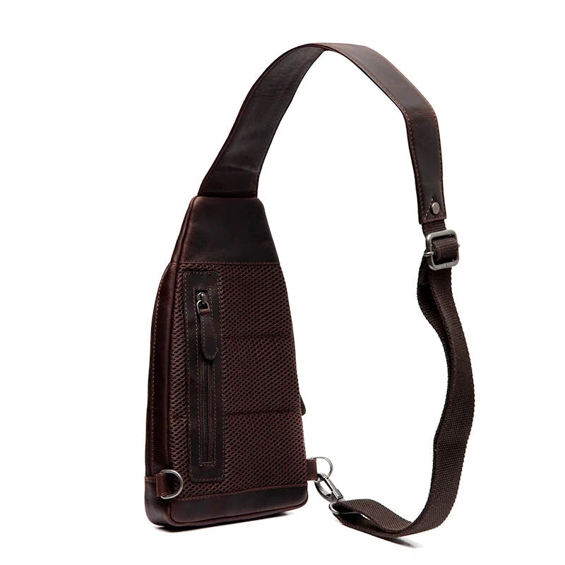 Chesterfield Brand Bowey Sling Bag Brown Chesterfield Brand 