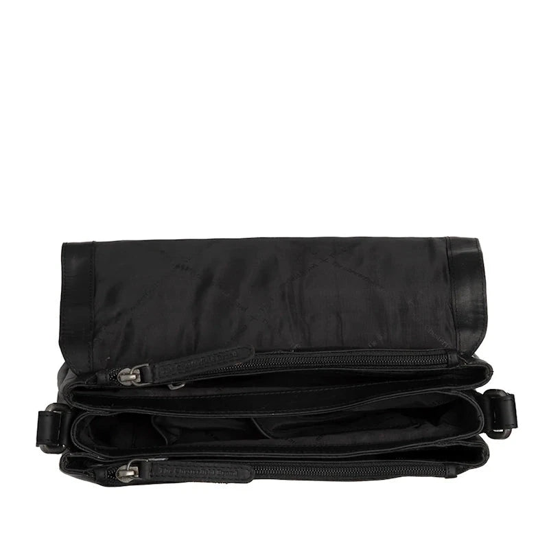 Chesterfield Brand Laverton Schoudertas Black Chesterfield Brand 