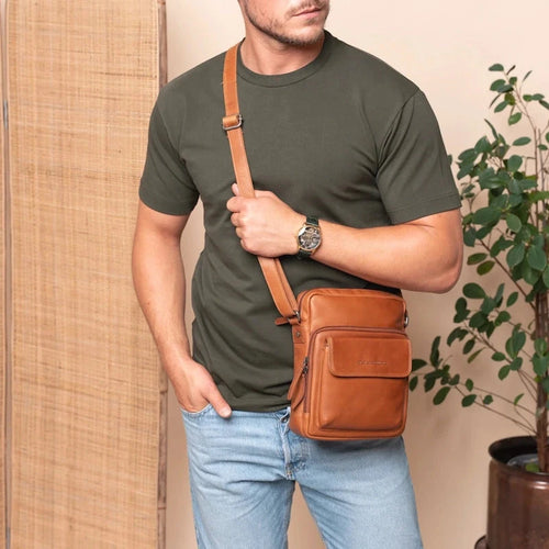 Chesterfield Brand Montira Schoudertas Cognac Chesterfield Brand 