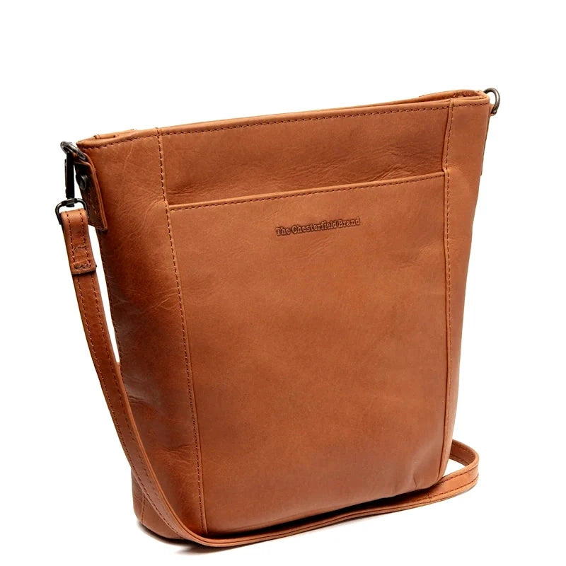 Chesterfield Brand Moore Schoudertas Cognac Chesterfield Brand 