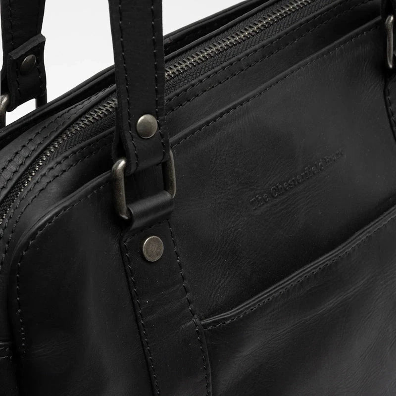 Chesterfield Brand Porlezza Handtas Black Chesterfield Brand 