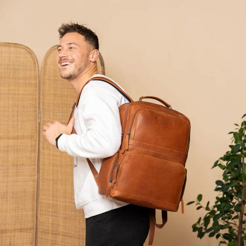 Chesterfield Brand Rugzak Lennox Cognac Chesterfield Brand 