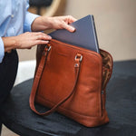 Chesterfield Selvino Schoudertas Cognac Chesterfield Brand 