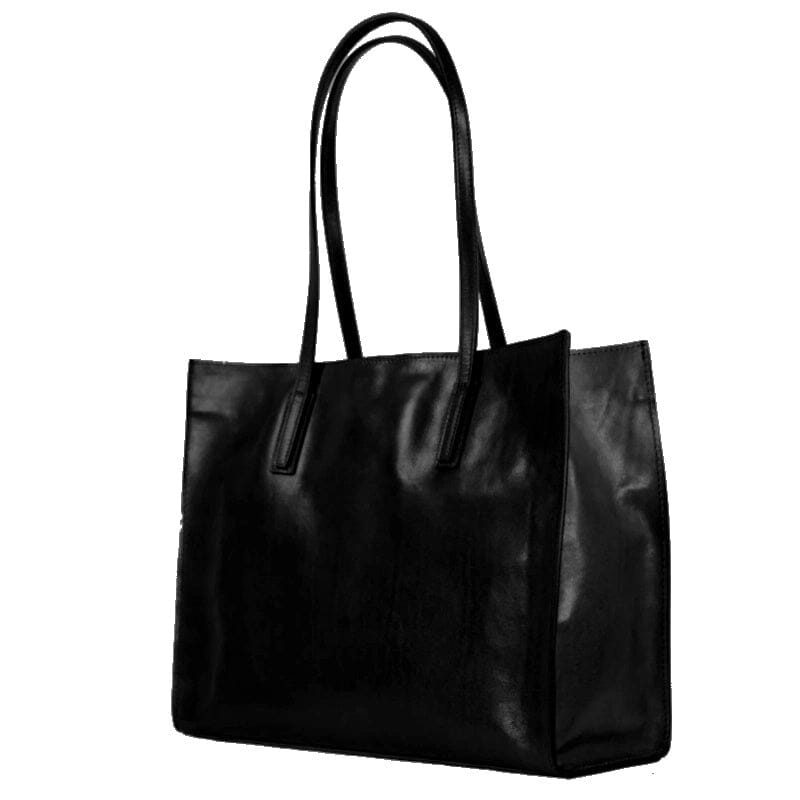 Chiarugi Classic Shopper Black chiarugi 