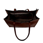 Chiarugi Classic Shopper Dark Brown chiarugi 