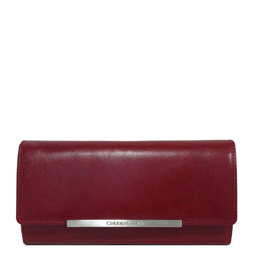 Claudio Ferrici Classico Purse Red Claudio Ferrici 