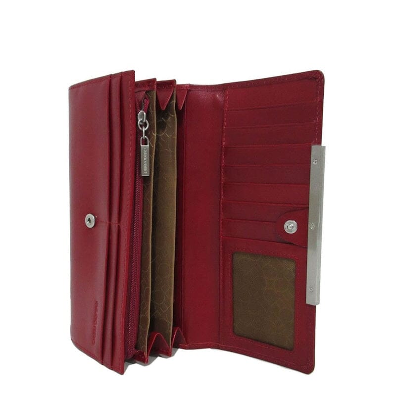 Claudio Ferrici Classico Purse Red Claudio Ferrici 