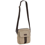 Daniel Ray Schoudertas Canvas + Leer Khaki Daniel Ray 