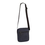 Daniel Ray Schoudertas Canvas + Leer Navy Blue Daniel Ray 