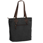 Daniel Ray Shopper Canvas + Leer Black Daniel Ray 