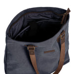 Daniel Ray Shopper Canvas + Leer Navy Blue Daniel Ray 