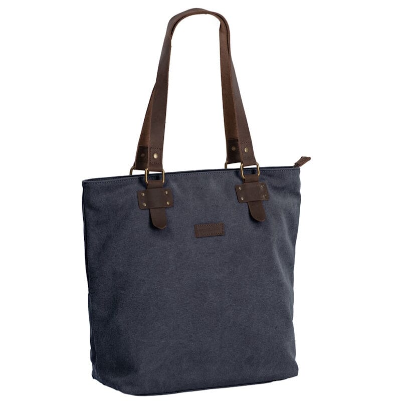 Daniel Ray Shopper Canvas + Leer Navy Blue Daniel Ray 