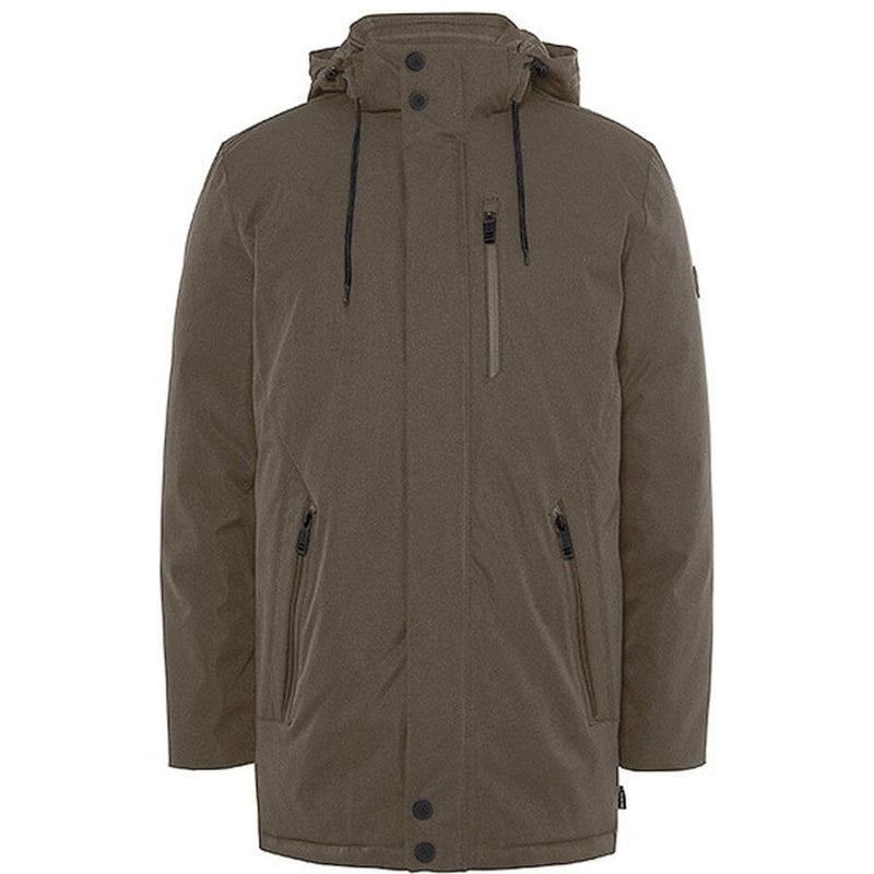 Donders gewatteerde 21903 herenwinterjas black/olive Donders 