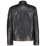 Donders leren heren jas 52695 Black Tan Donders 