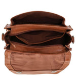 DSTRCT Alba Crossbody Handbag Bag Cognac Dstrct 