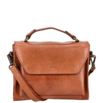 DSTRCT Alba Crossbody Handbag Bag Cognac Dstrct 