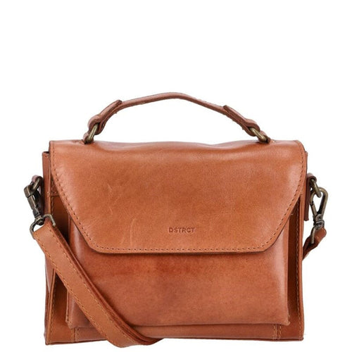 DSTRCT Alba Crossbody Handbag Bag Cognac Dstrct 