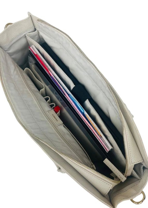 DSTRCT Shopper Laptoptas 15,6" Beige Dstrct 