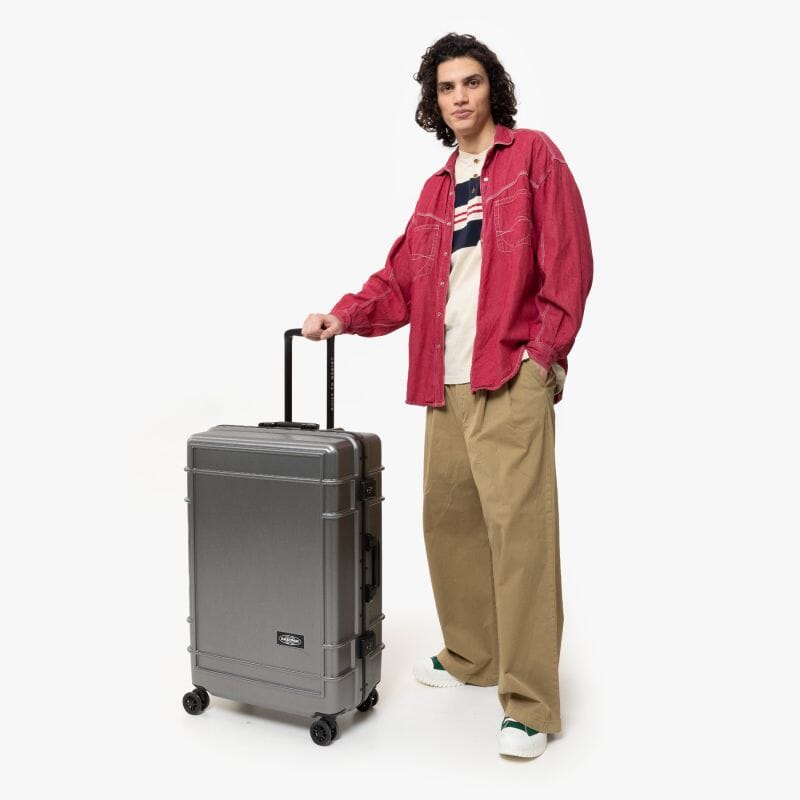 Eastpak Resist'R Case L Trolley 4 Wheels Brushed Metal Eastpak 