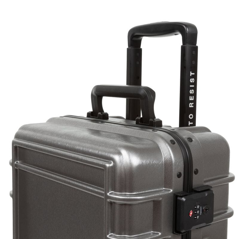 Eastpak Resist'R Case S Trolley 4 Wheels Brushed Metal Eastpak 