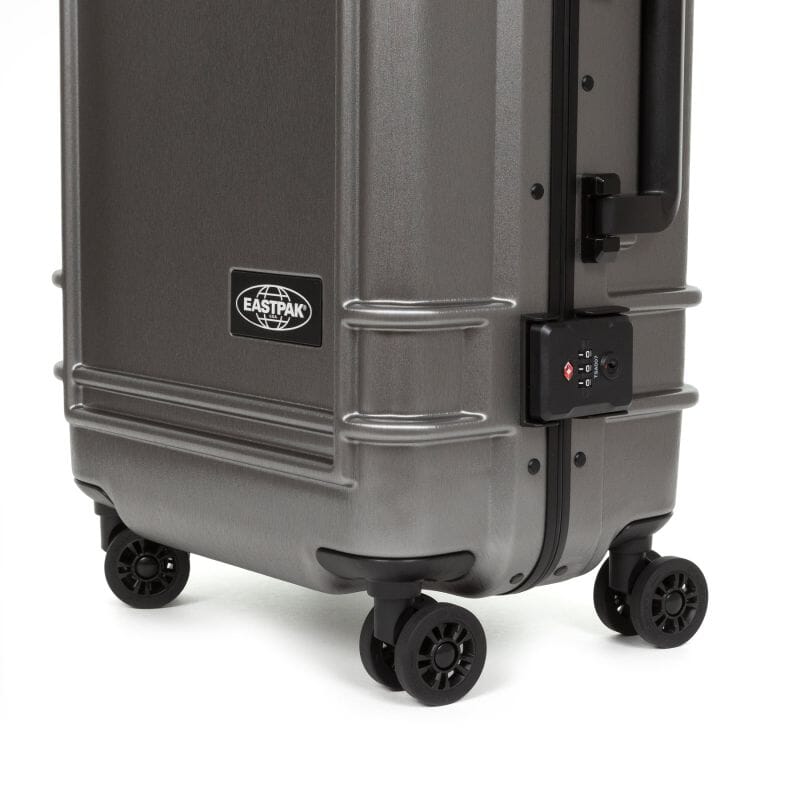 Eastpak Resist'R Case S Trolley 4 Wheels Brushed Metal Eastpak 
