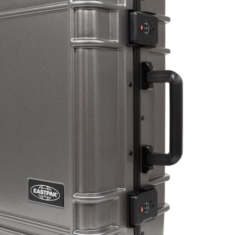 Eastpak Resist'R Case S Trolley 4 Wheels Brushed Metal Eastpak 
