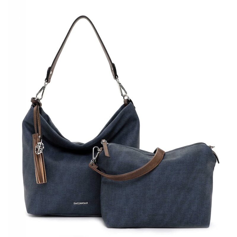 Emily & Noah Elke Bag in Bag Buidel Blue/Taupe Emily & Noah 