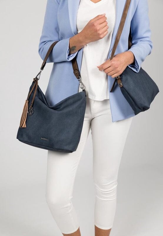 Emily & Noah Elke Bag in Bag Buidel Blue/Taupe Emily & Noah 